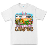 White Happy Easter camping Premium Tee - OliviaCreatesArt