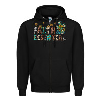 Black faith is essential Zipper Hoodie - JahusDesignShop