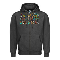 Charcoal Heather faith is essential Zipper Hoodie - JahusDesignShop