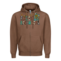 Chestnut faith is essential Zipper Hoodie - JahusDesignShop