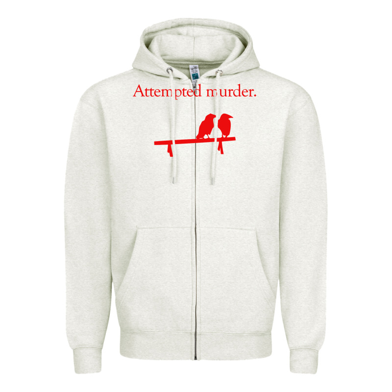 Attempted Murder Zipper Hoodie by linhVisuals | Teevron
