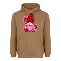 Toasted Coconut valentines day with sunflowers gnomes Heavyweight Hoodie - RanaPortraitStore