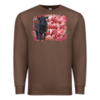Chestnut you moo ve  me black angus Premium Sweatshirt - RanaPortraitStore