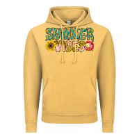 Vintage Mustard Summer Vibes Vintage Hoodie - CowhideDigitalArt