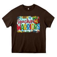 Chocolate Brown teacher of warriors Heavy Core Tee - CowGirlArtShop