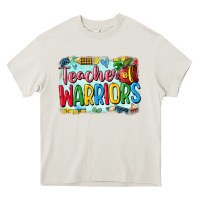 Cream teacher of warriors Heavy Core Tee - CowGirlArtShop