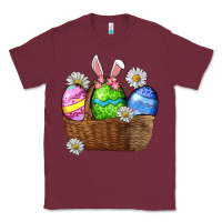 Burgundy Easter eggs  Easter Day Classic Tee - CowGirlArtShop