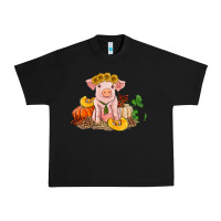 Black fall pig Urban Heavy Tee - RanaPortraitStore