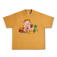 Peanut Butter fall pig Urban Heavy Tee - RanaPortraitStore