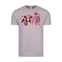 Vintage Zinc Xoxo Baby Cow Valentine's Day Vintage Tee - FaDigitalArtStudio