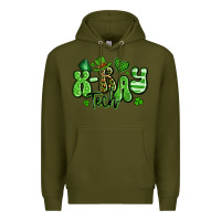 Army Green x ray tech st patrick's day Premium Hoodie - Artiststas