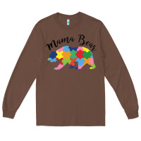 Chestnut mama bear Long Sleeve Tee - CowhideDigitalArt