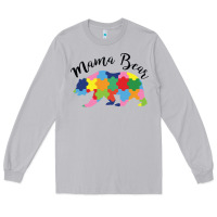 Moon Dust mama bear Long Sleeve Tee - CowhideDigitalArt