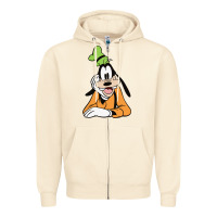 Sandshell goofy Zipper Hoodie - linhVisuals