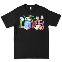 Black Love Nurse Easter Premium Tee - OliviaCreatesArt