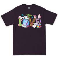 Plum Love Nurse Easter Premium Tee - OliviaCreatesArt