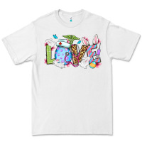 White Love Nurse Easter Premium Tee - OliviaCreatesArt