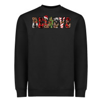 Black believe Heavyweight Sweatshirt - JahusDesignShop