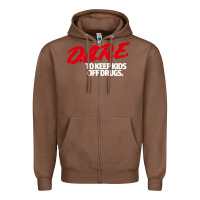 Chestnut d.a.r.e Zipper Hoodie - linhVisuals
