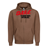 Chestnut d.a.r.e Zipper Hoodie - linhVisuals