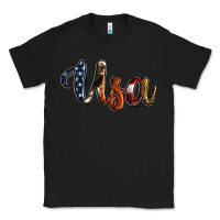 Black usa calligraphy Classic Tee - Jasminsmagicworld