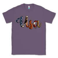 Lavender usa calligraphy Classic Tee - Jasminsmagicworld