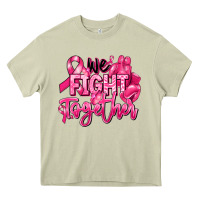 Mossy we fight together breast cancer Heavy Core Tee - RanaPortraitStore