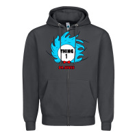 Thing 1 Zipper Hoodie | Teevron