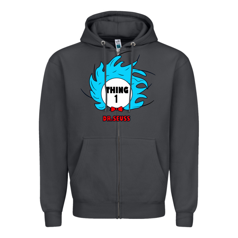 Thing 1 Zipper Hoodie by linhVisuals | Teevron