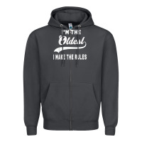 Smoke im the oldest i make the rules siblings family Zipper Hoodie - linhVisuals