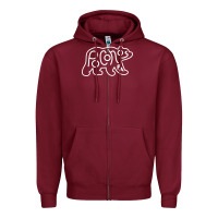 Burgundy poconos pennsylvania pocono pa bear travel animal Zipper Hoodie - linhVisuals
