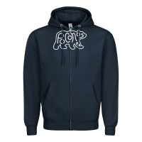 Navy poconos pennsylvania pocono pa bear travel animal Zipper Hoodie - linhVisuals