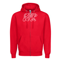 Red poconos pennsylvania pocono pa bear travel animal Zipper Hoodie - linhVisuals