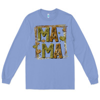 Colony Blue mama fall Long Sleeve Tee - CowhideDigitalArt