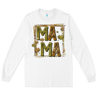 White mama fall Long Sleeve Tee - CowhideDigitalArt