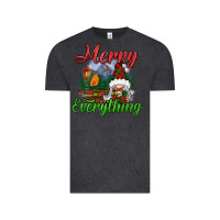 Vintage Black merry everything Vintage Tee - BundleAndBundleShop