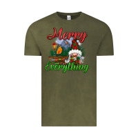 Vintage Olive merry everything Vintage Tee - BundleAndBundleShop