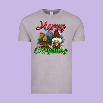 Merry Everything Vintage Tee Designed By Bundleandbundleshop