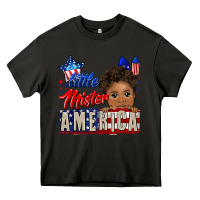 Asphalt little mister america black boy Heavy Core Tee - CowGirlArtShop