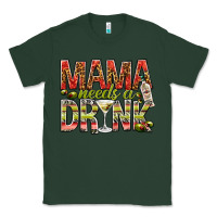 Sports Green Mama needs a drink mother's day Classic Tee - HowdyJamesFarm