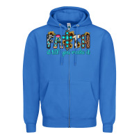 True Royal faith it till you make it Zipper Hoodie - JahusDesignShop