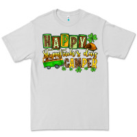 Dove Grey St. Patrick's Happy St. Patrick's Day camper Premium Tee - OliviaCreatesArt