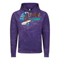Cloud Purple Summer Vibes Vintage Hoodie - CowhideDigitalArt