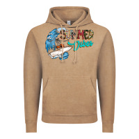 Vintage Coffee Summer Vibes Vintage Hoodie - CowhideDigitalArt