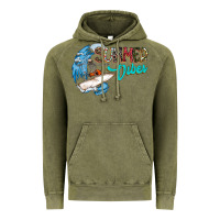 Vintage Olive Summer Vibes Vintage Hoodie - CowhideDigitalArt