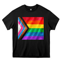 Black Pride flag Heavy Core Tee - CowGirlArtShop