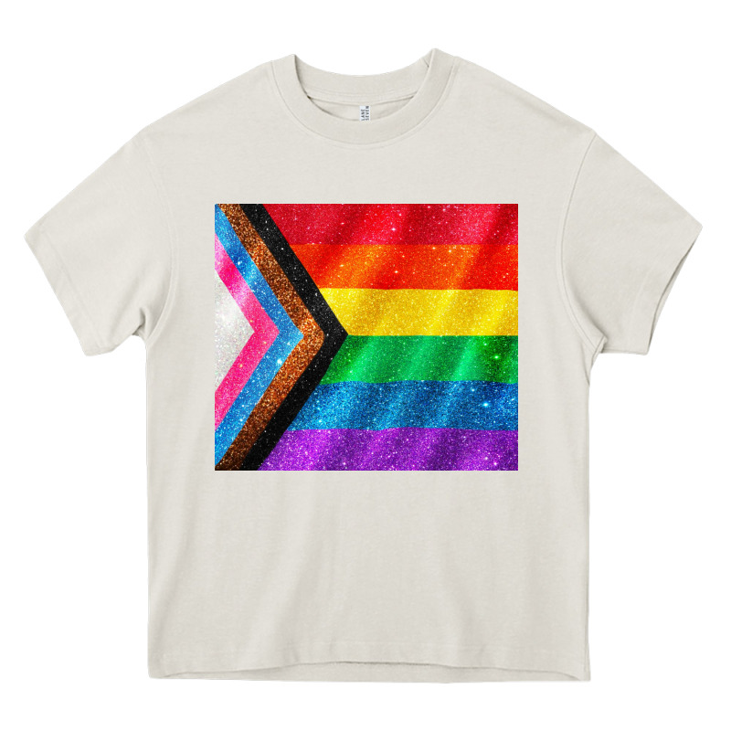 Pride Flag Heavy Core Tee by CowGirlArtShop | Teevron