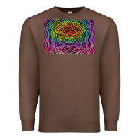 Chestnut colorful zebra background Premium Sweatshirt - RanaPortraitStore