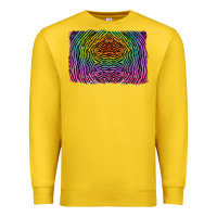 Lemon colorful zebra background Premium Sweatshirt - RanaPortraitStore