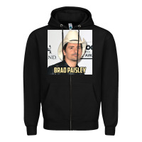 Black #brad paisley (5) Zipper Hoodie - linhVisuals